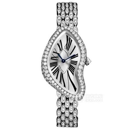 Cartier Women s HPI00654 Crash 18K White Gold Tone with Sets of