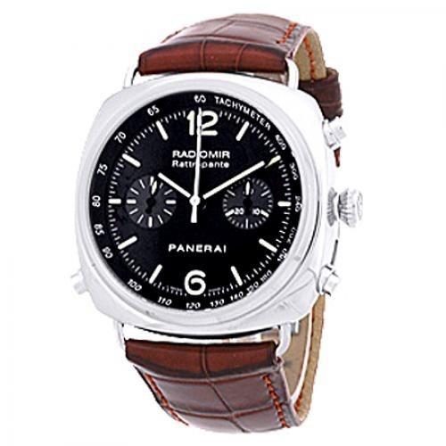 Panerai Men s PAM00214 Radiomir Automatic Chronograph Brown