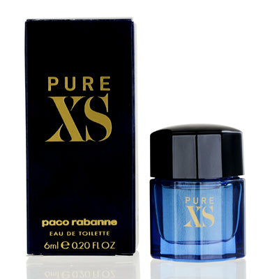 Pure Xs Paco Rabanne Edt Splash Mini 0.2 Oz 6.0 Ml For Men