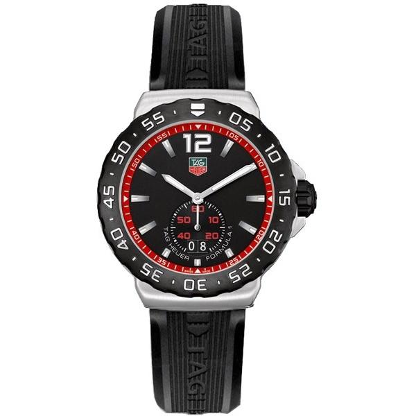 Tag Heuer Formula 1 Quartz Black Rubber Watch WAH1111.FT6024 —