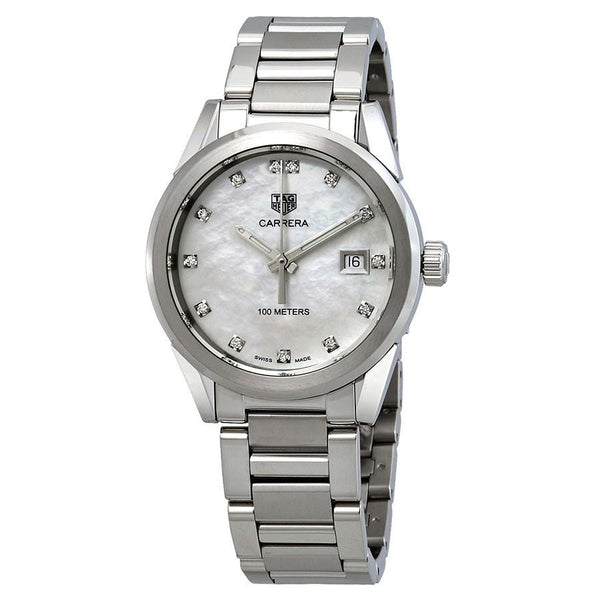 Tag Heuer Women s WBG1312.BA0758 Carrera Diamond Stainless