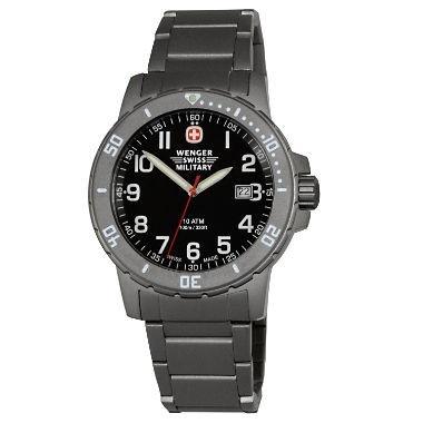 Wenger Men&#39;s 01.1341.208S Off Road Grey Titanium Watch