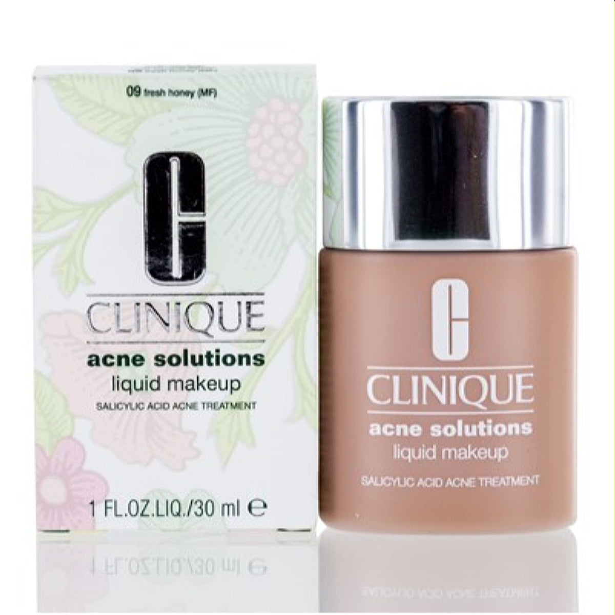 Clinique Acne Solutions Liquid Makeup 09 Fresh Honey 1.0 Oz 6WPR-09