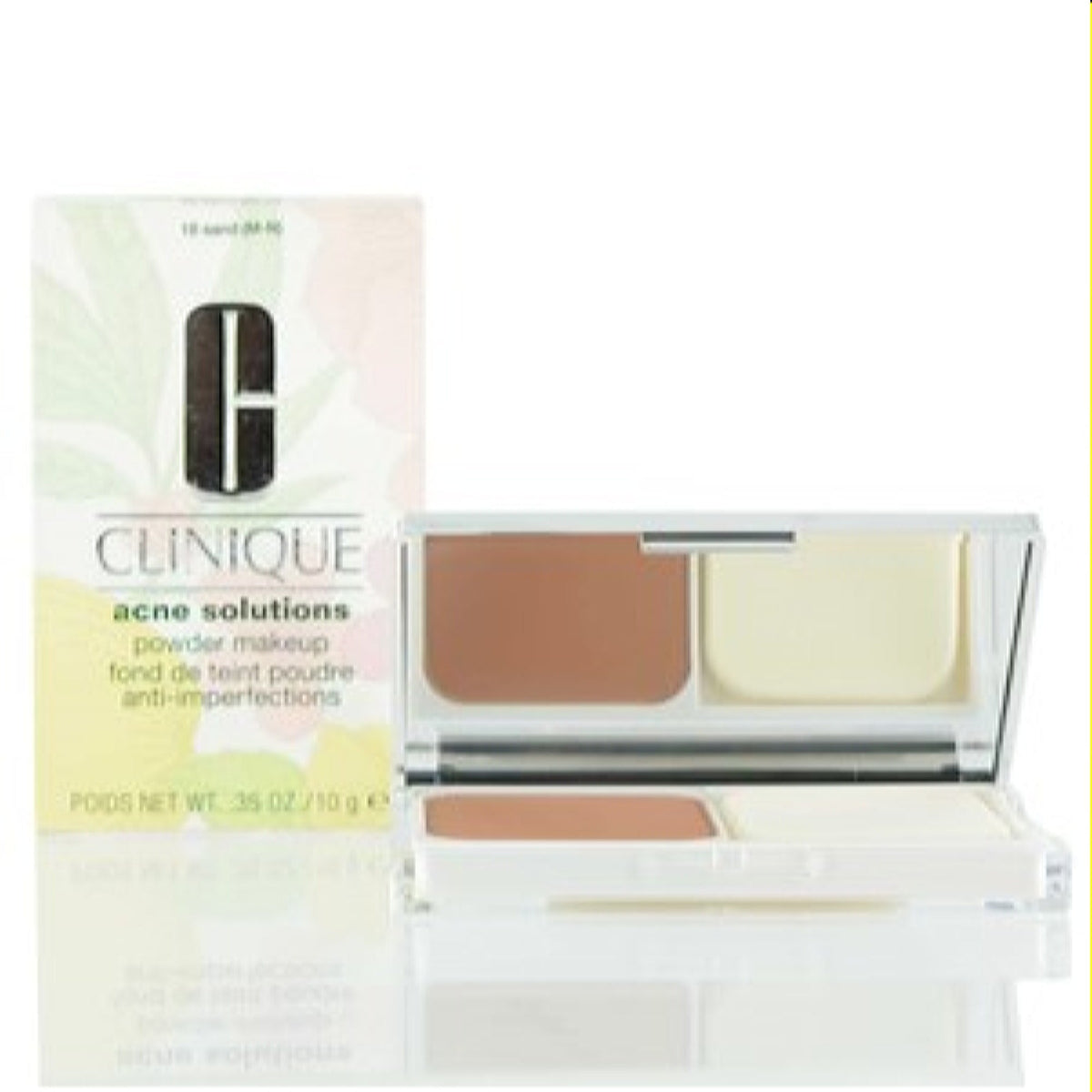 Clinique Acne Solutions Powder Makeup 18 Sand (M-N) 0.35 Oz  