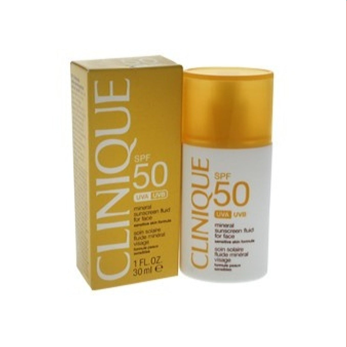 Clinique Spf 50 Mineral Sunscreen Fluid For Face Spf 50 1.0 Oz (30 Ml) ZJYR01