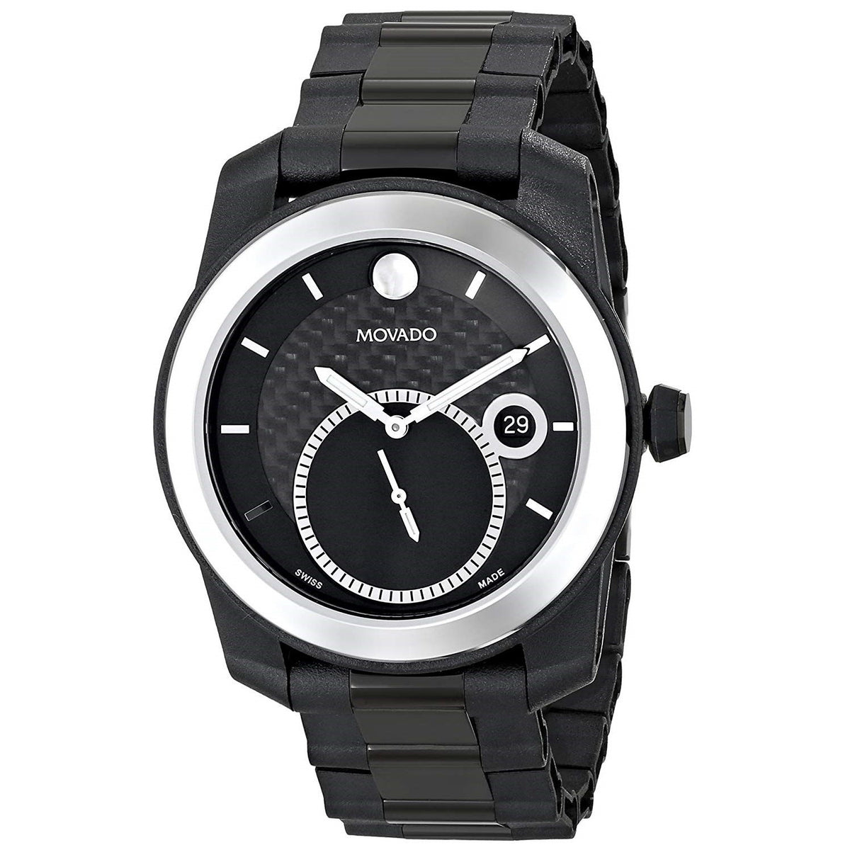 Movado Men&#39;s 0606614 Vizio Black Stainless Steel Watch