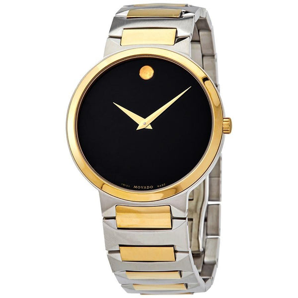 Movado Mens 0607293 Temo Two Tone Stainless Steel Watch Bezali 