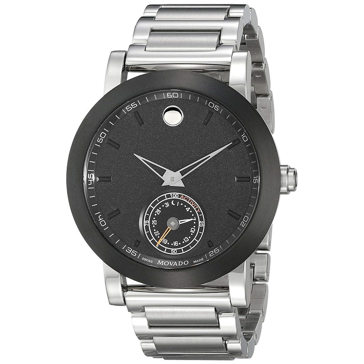 Movado Men&#39;s 0660001 Museum Sport Motion Smartwatch Stainless Steel Watch