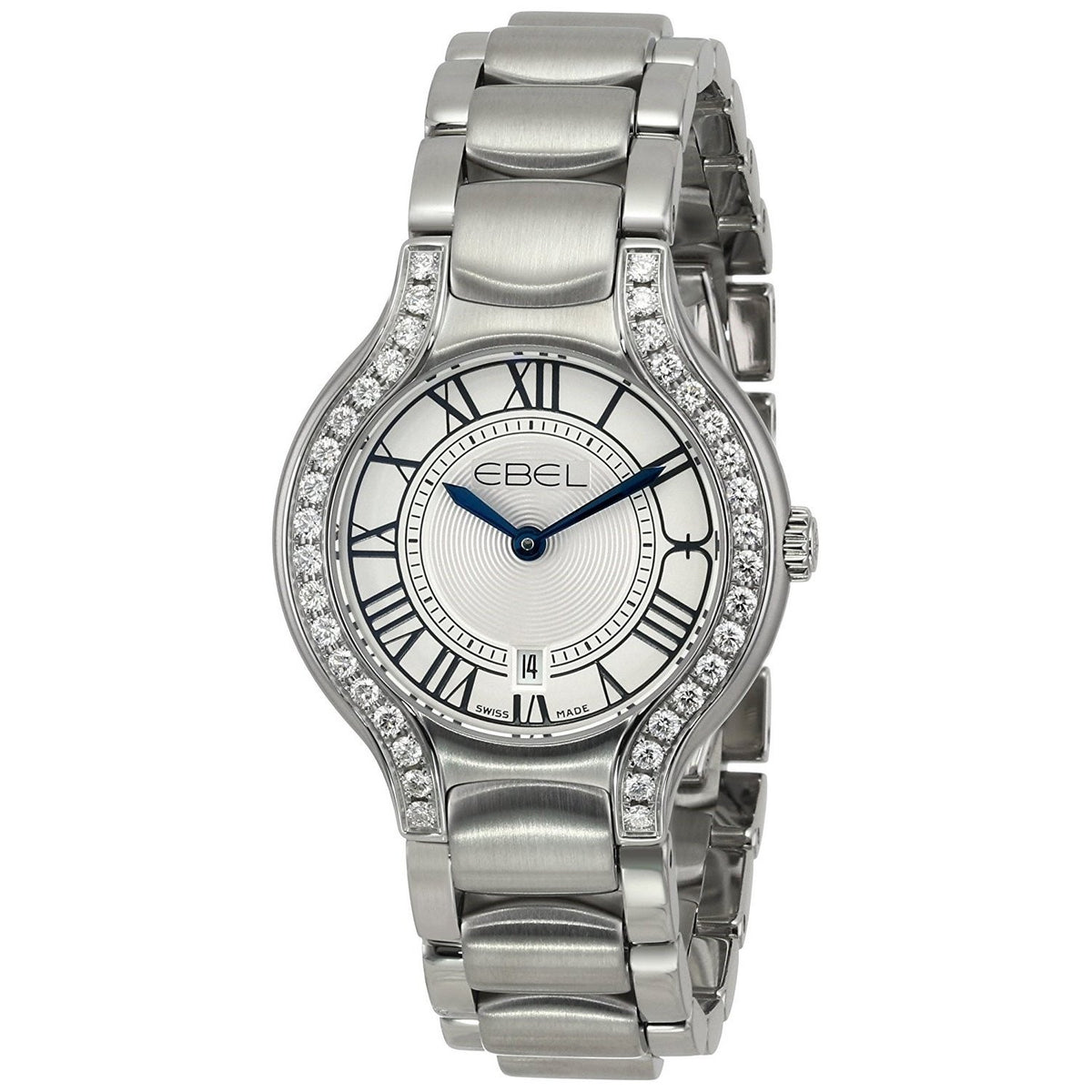 Ebel Women&#39;s 1216069 Beluga Diamond Stainless Steel Watch