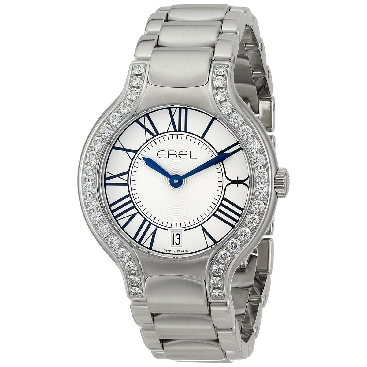 Ebel Women&#39;s 1216071 Beluga Diamond Stainless Steel Watch