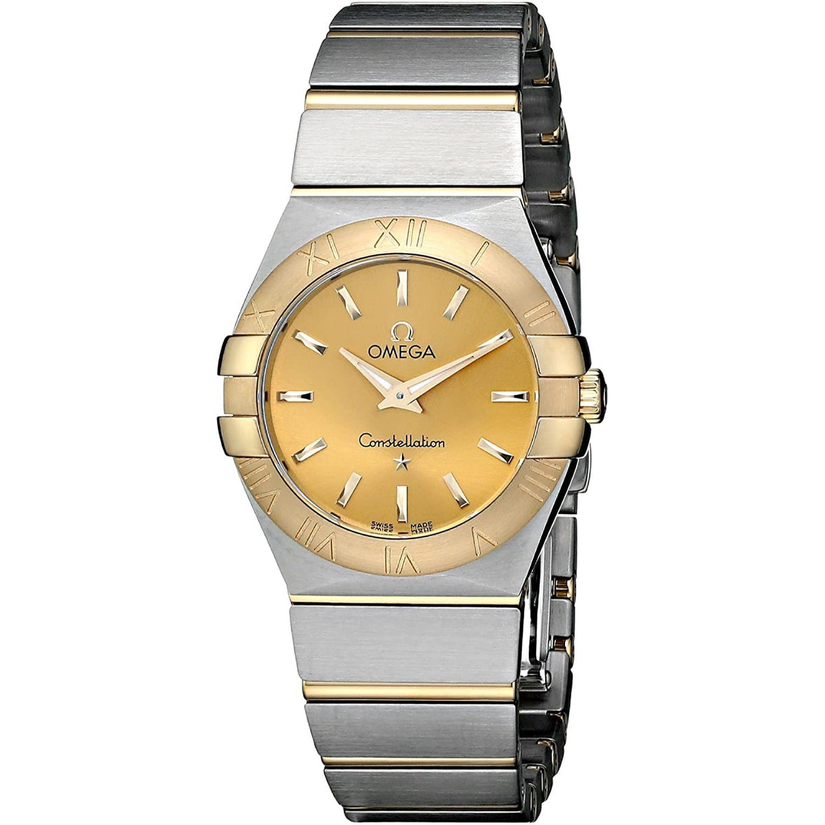 Omega Women&#39;s 123.20.27.60.08.001 Constellation Two-Tone Stainless Steel Watch