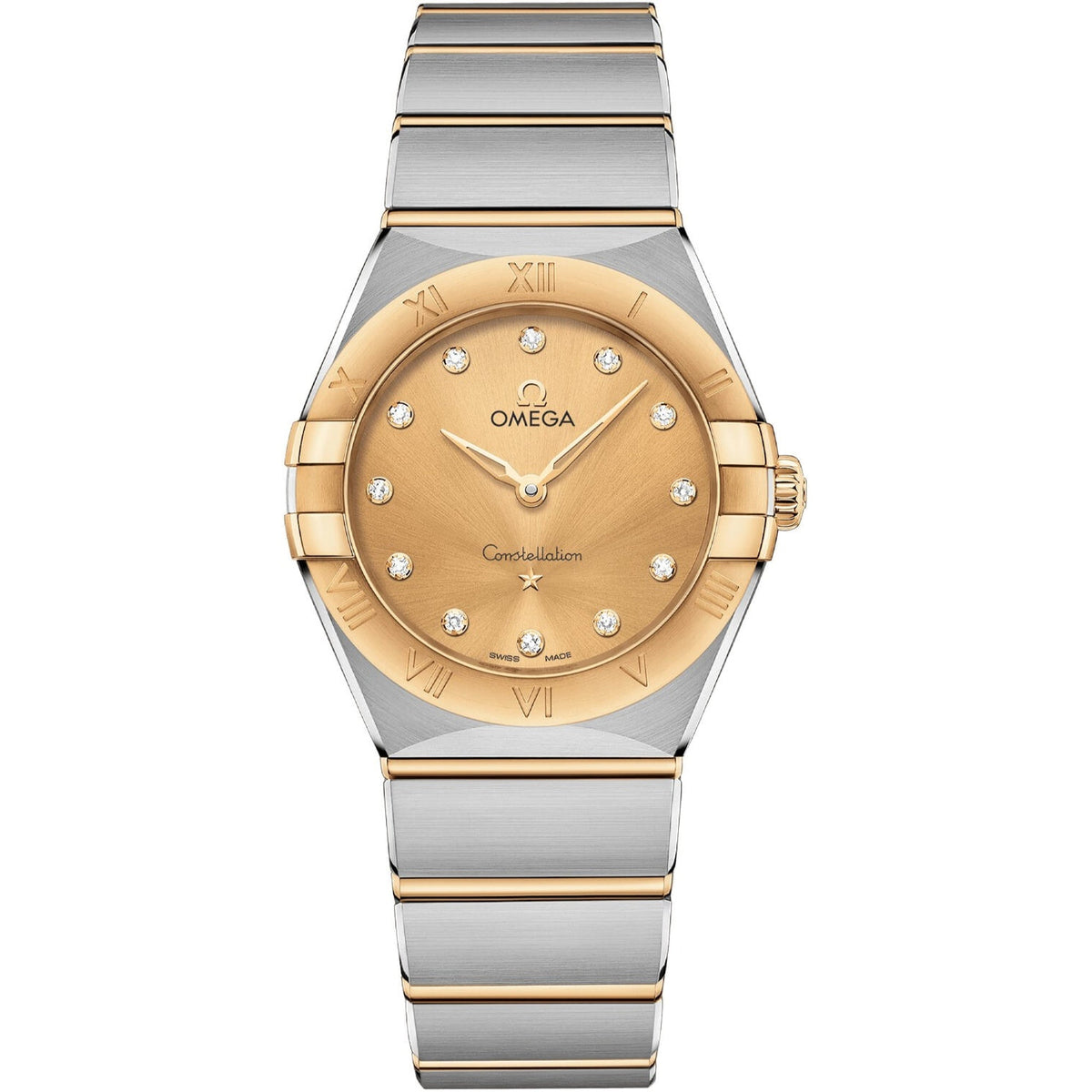 Omega Women&#39;s 131.20.28.60.58.001 Constellation Two-Tone Stainless Steel Watch