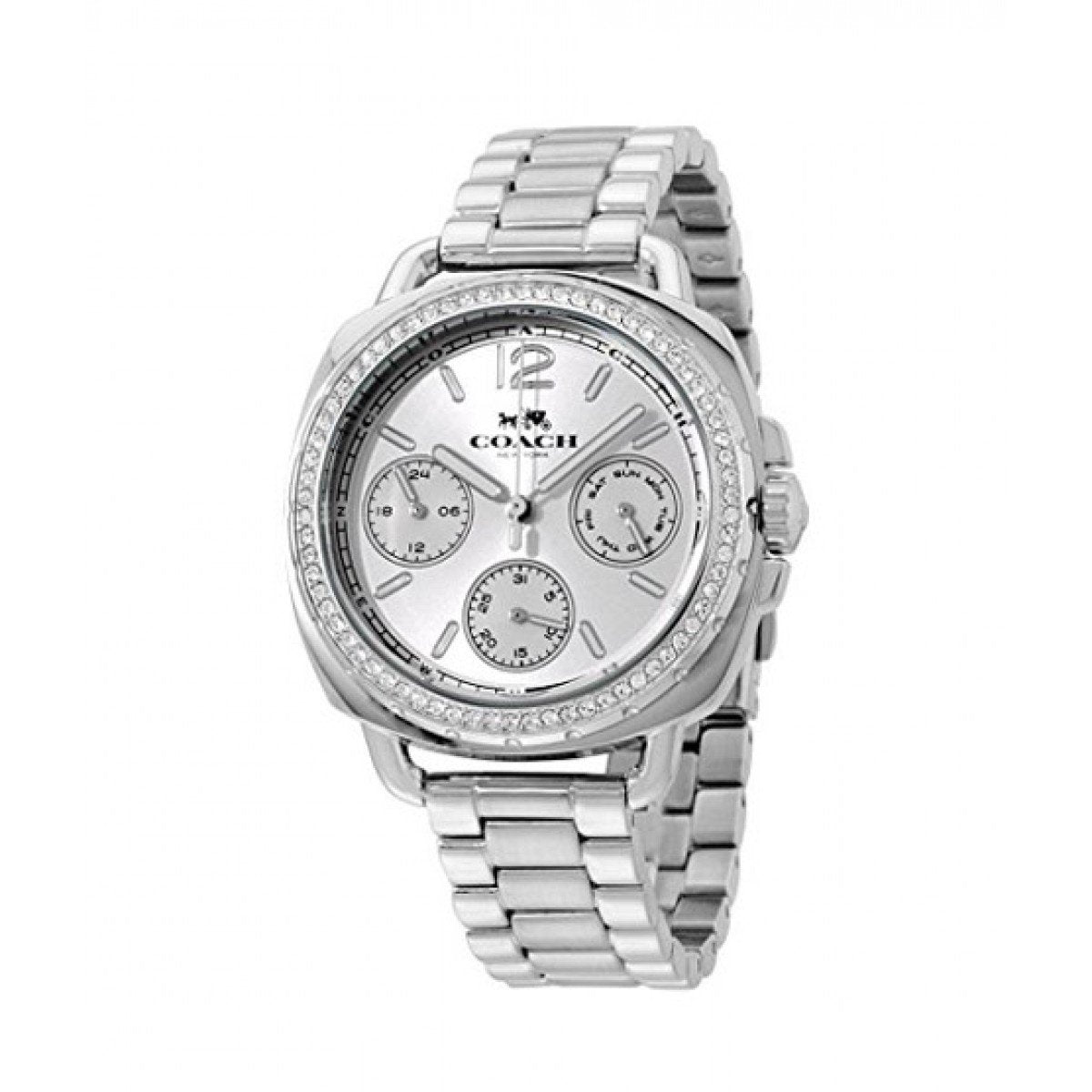 Coach Women&#39;s 14502569 Tatum Chronograph Stainless Steel Watch