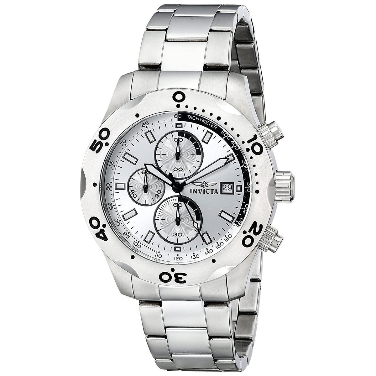 Invicta Men&#39;s 17747 Specialty Chronograph Stainless Steel Watch