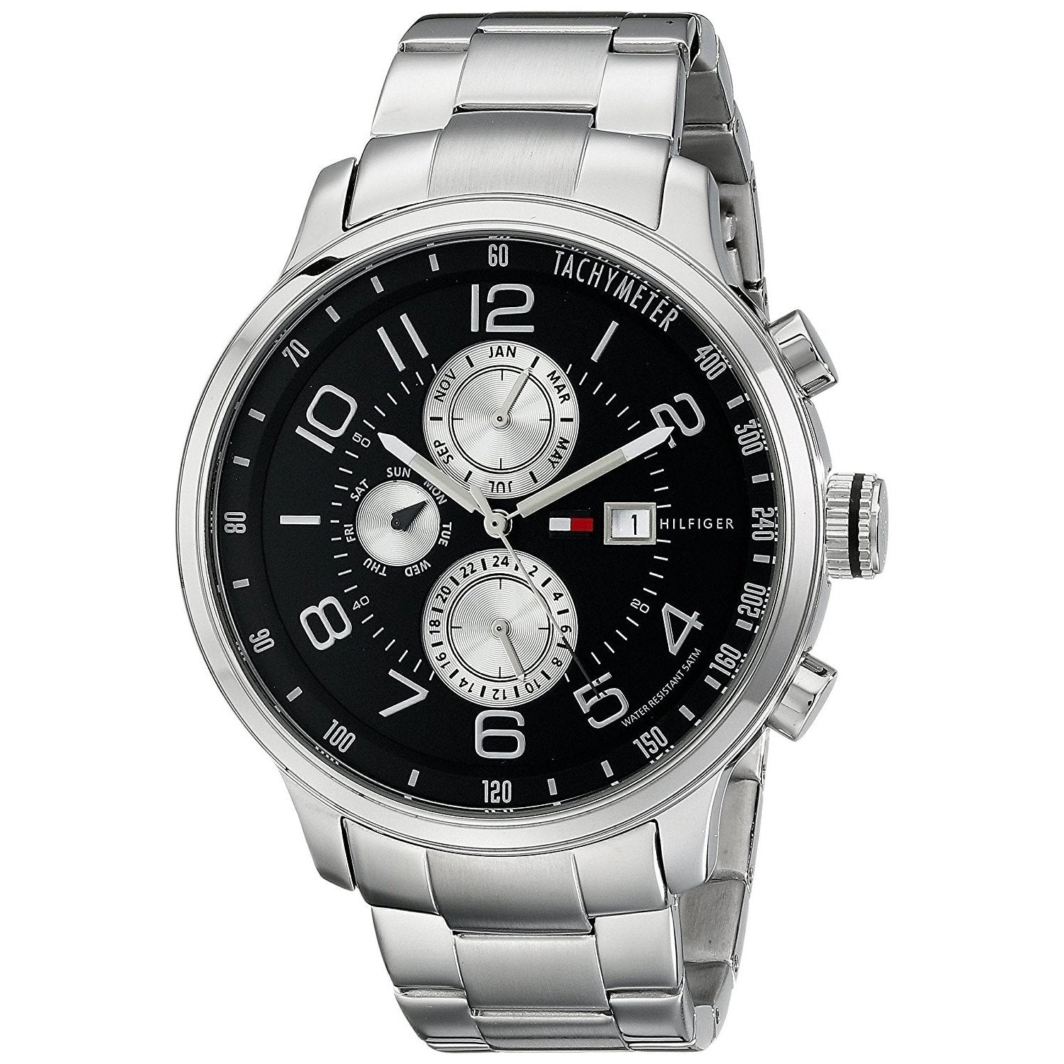 Tommy hilfiger men's stainless cheap steel