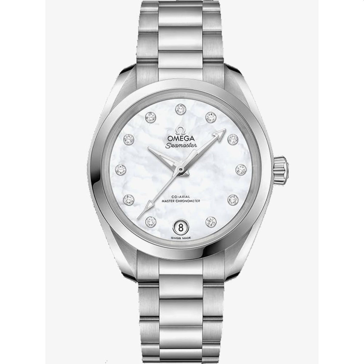 Omega Women&#39;s 220.10.34.20.02.002 Aqua Terra Stainless Steel Watch