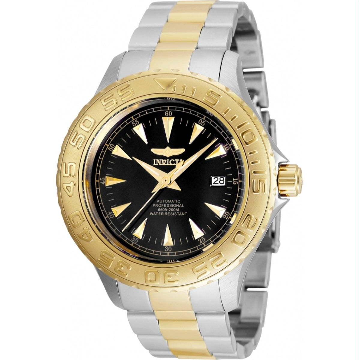 Invicta Men's 2308 Pro Diver Ocean Ghost Automatic Gold-Tone and Silve ...