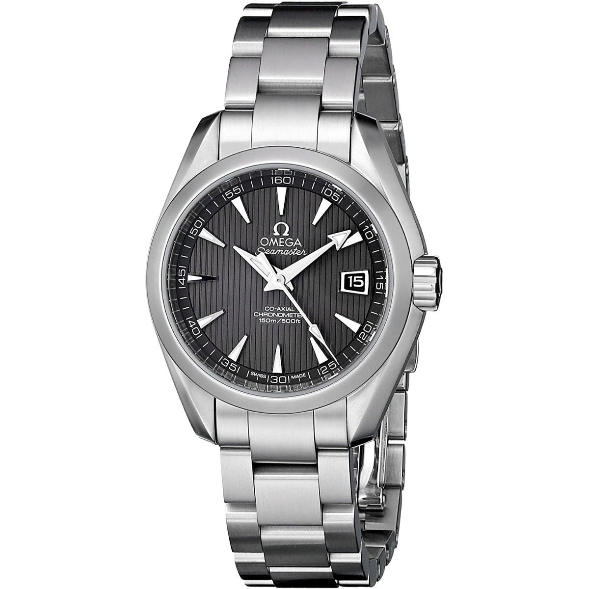 Omega Women&#39;s 231.10.30.20.06.001 Aqua Terra Stainless Steel Watch