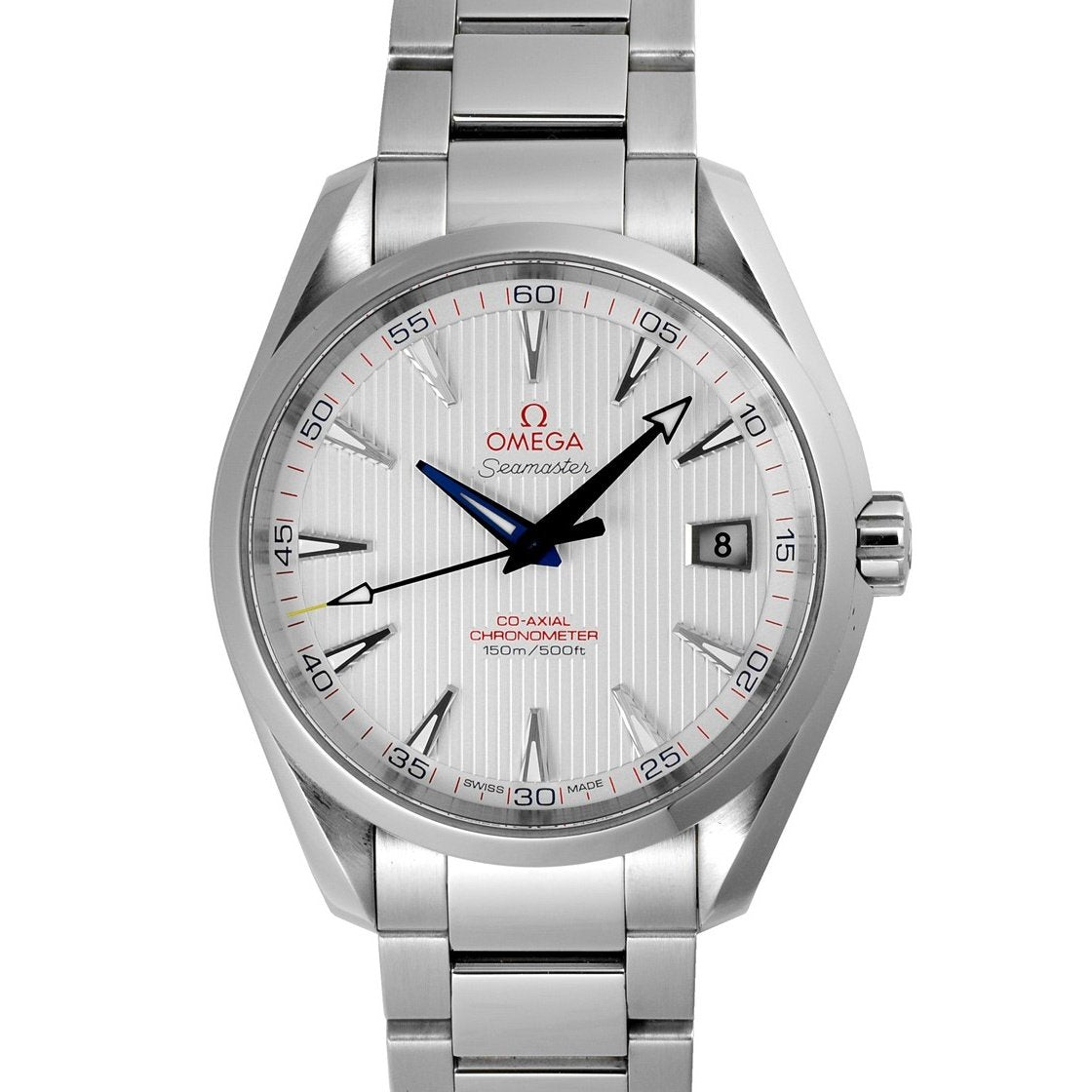 Omega Men&#39;s 231.10.42.21.02.002 Seamaster Aqua Terra Stainless Steel Watch
