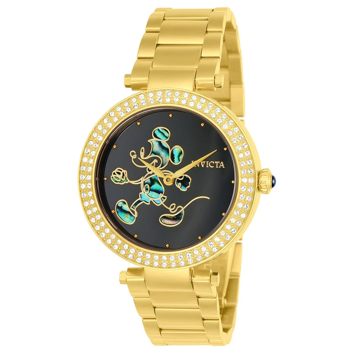 Invicta Women&#39;s 23789 Disney Gold-Tone Stainless Steel Watch