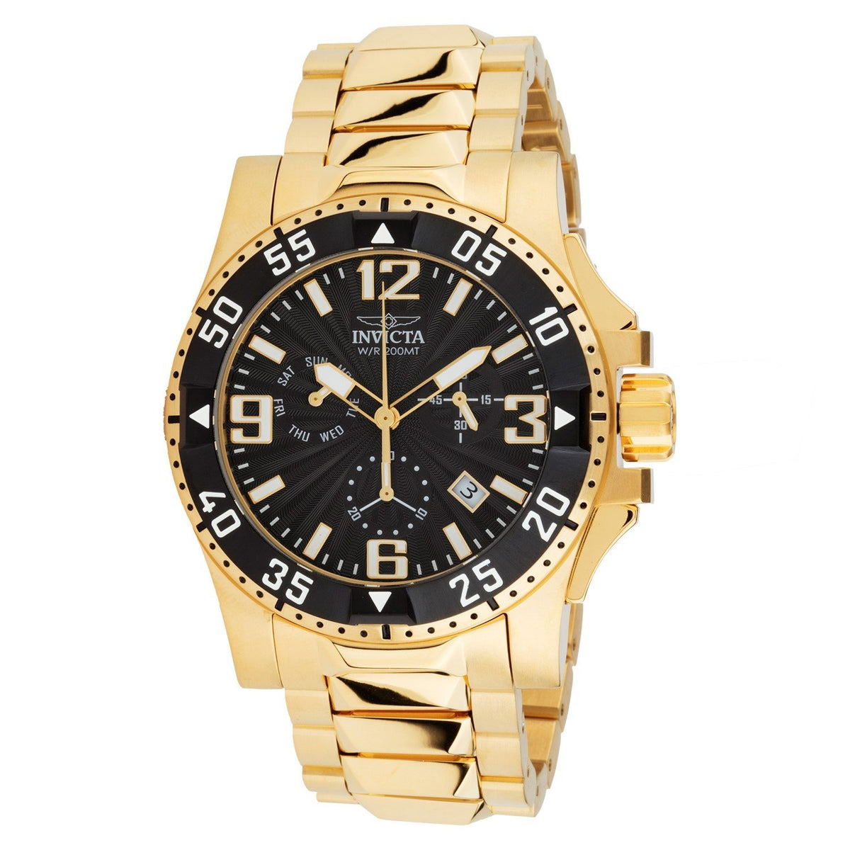 Invicta Men&#39;s 23903 Excursion Gold-Tone Stainless Steel Watch