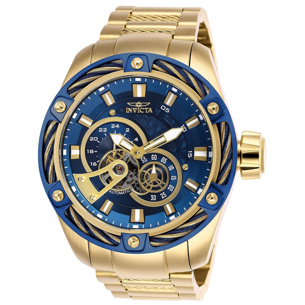 Invicta Men&#39;s 26776 Bolt Automatic Gold-Tone Stainless Steel Watch