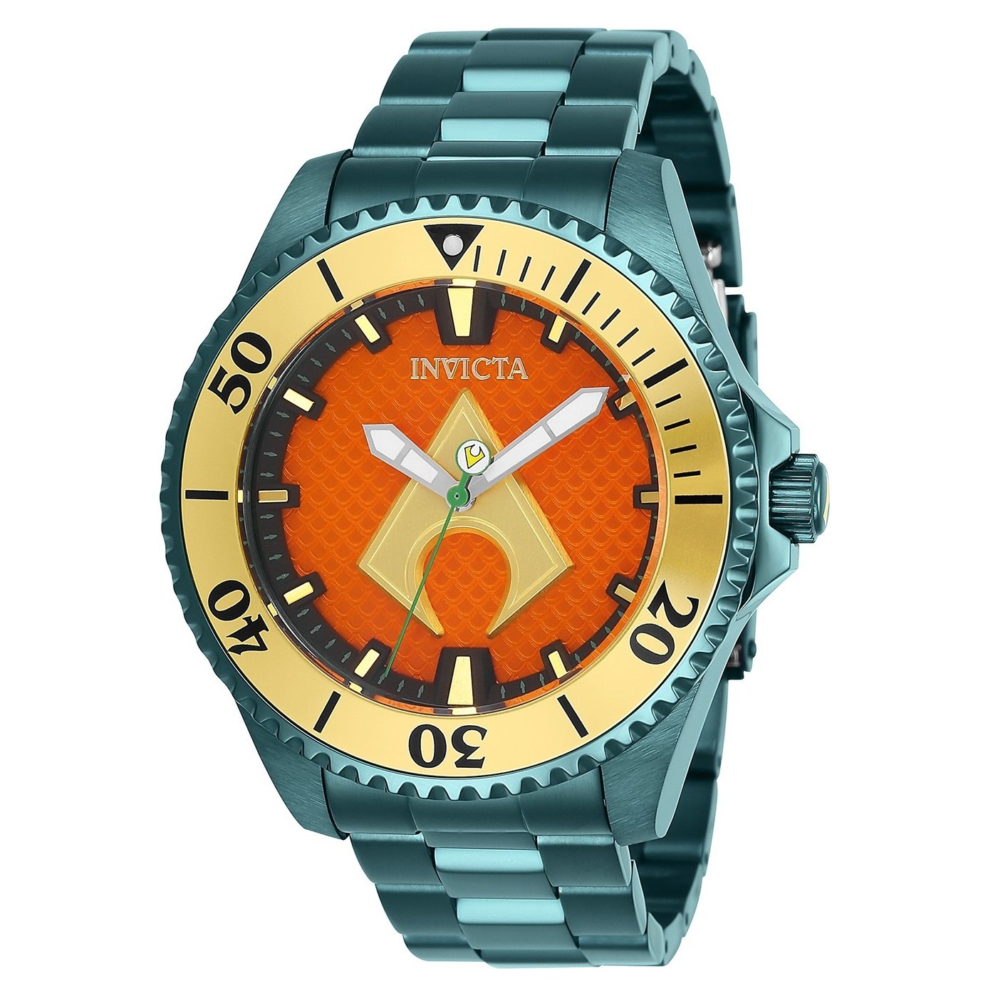 Invicta Men s 27139 Aquaman Green Stainless Steel Watch Bezali