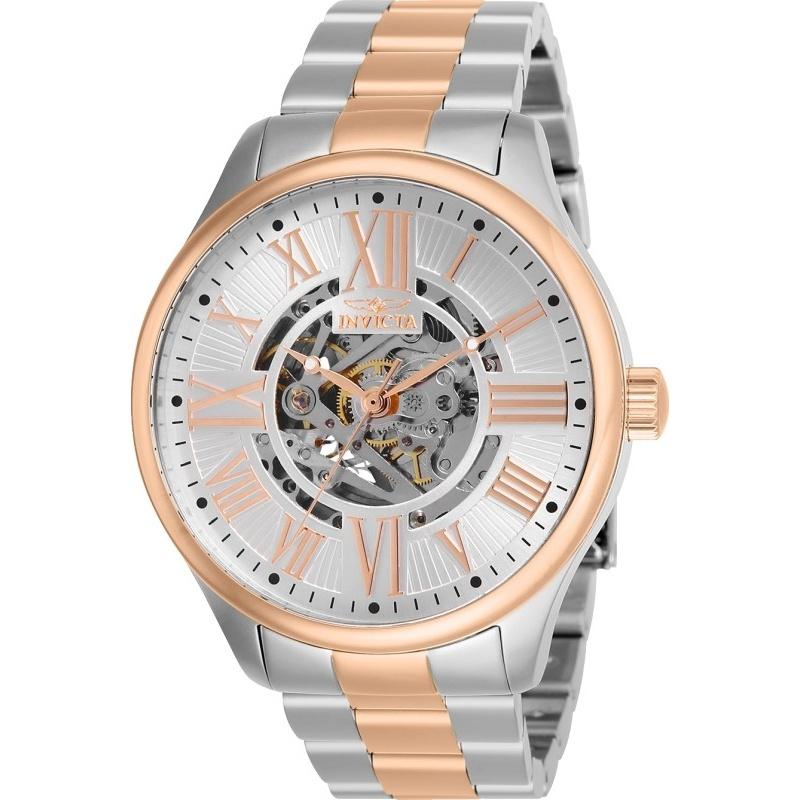 Invicta Men&#39;s 27558 Objet D Art Rose-Tone and Silver Stainless Steel Watch