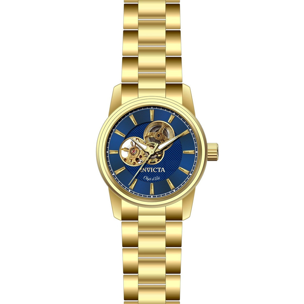 Invicta Men&#39;s 27562 Objet D Art Gold-Tone Stainless Steel Watch