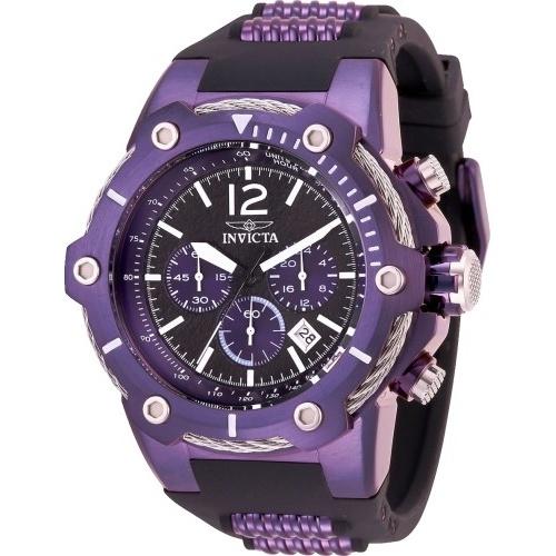 Invicta Men&#39;s 28032 Bolt Black Silicone Watch