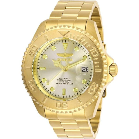 Invicta Men's 28950 Pro Diver Automatic Gold-Tone Stainless Steel Watch