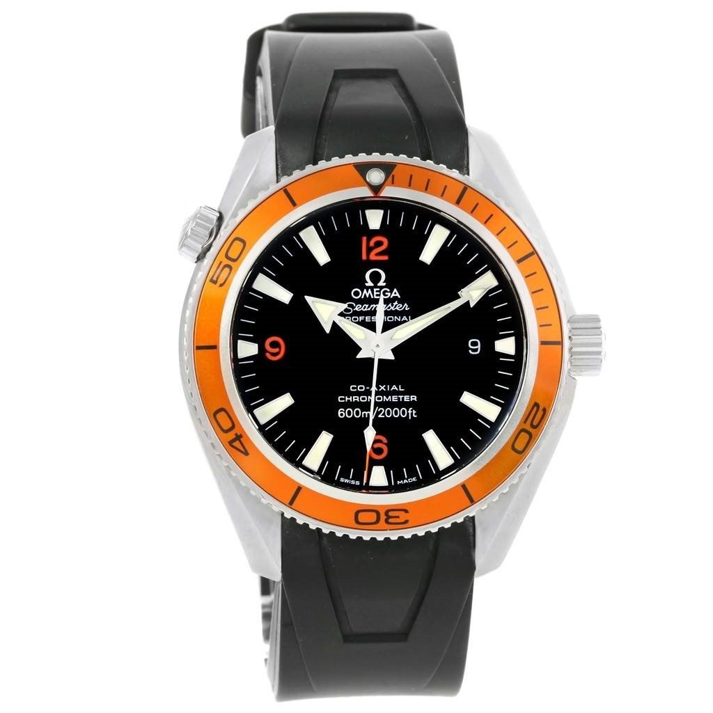 Omega Men&#39;s 2909.50.91 Seamaster Black Rubber Watch