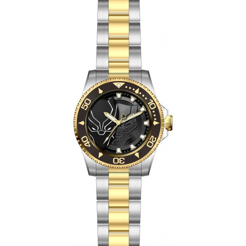 Invicta black panther hot sale watch gold