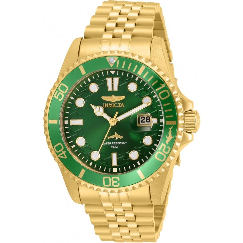 Invicta Men&#39;s 30615 Pro Diver Gold-Tone Stainless Steel Watch