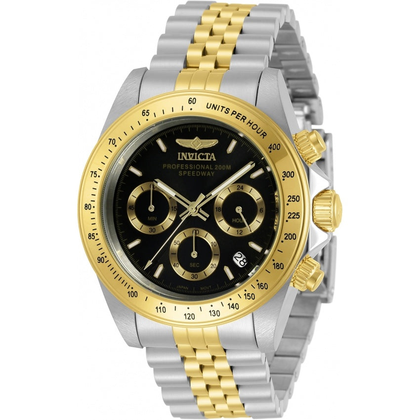 Invicta Men&#39;s 30992 Speedway Gold-Tone and Silver Stainless Steel Watch