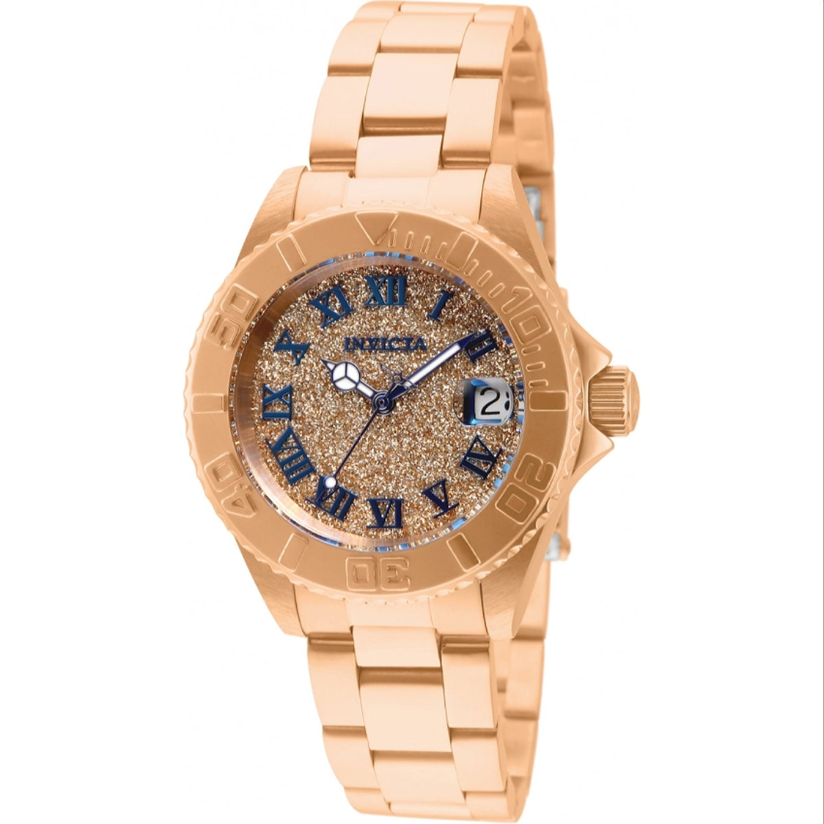 Invicta Women&#39;s 33361 Rose-Tone Stainless Steel Watch