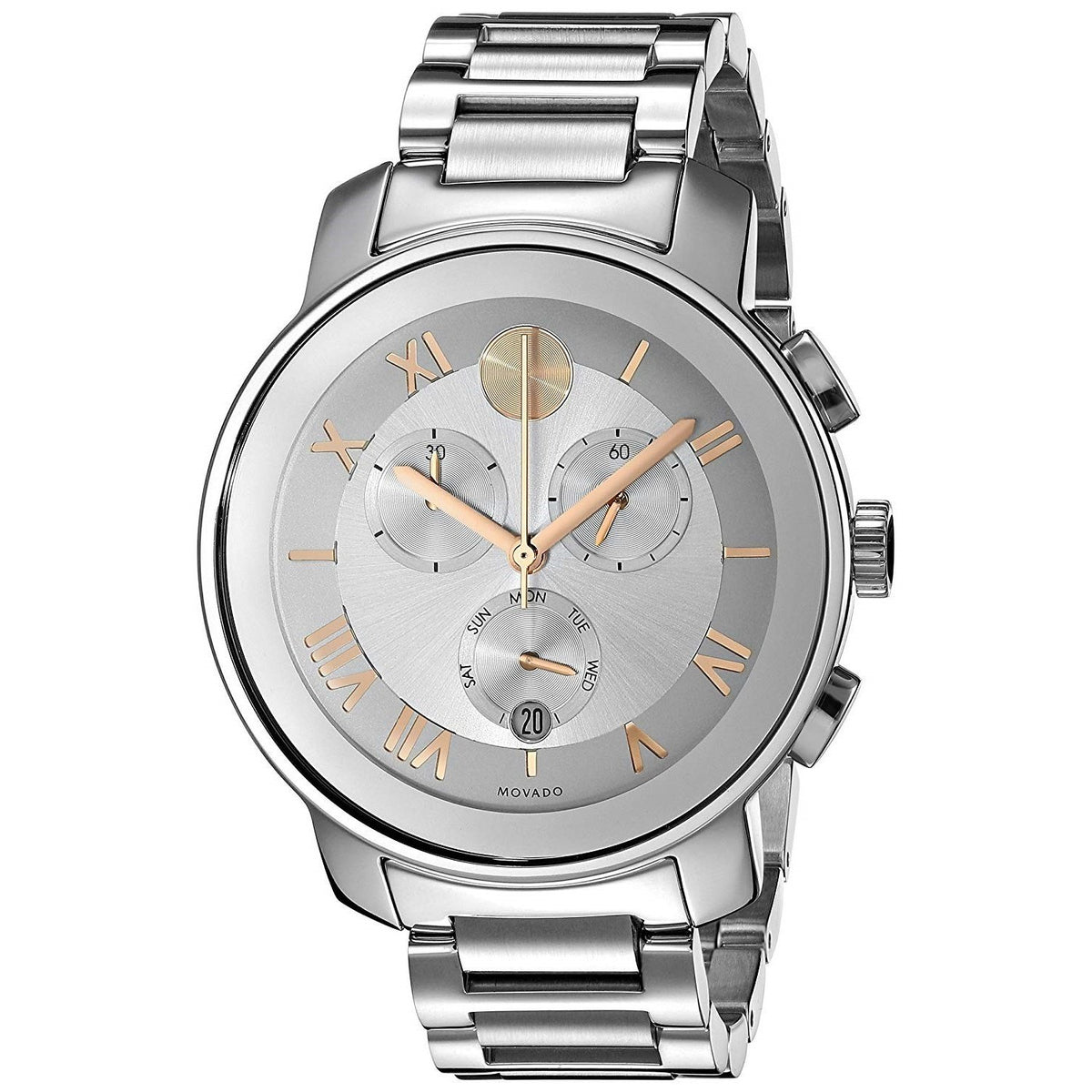 Movado Women&#39;s 3600205 Bold Chronograph Stainless Steel Watch