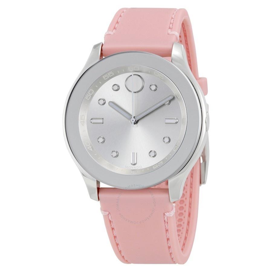 Movado Women&#39;s 3600414 Bold Pink Leather Watch