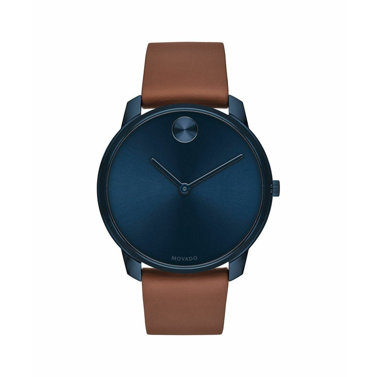 Movado Men&#39;s 3600585 Bold Brown Leather Watch