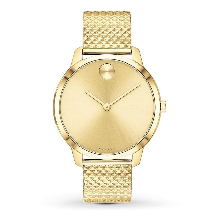 Movado Women&#39;s 3600598 Bold Gold-Tone Stainless Steel Watch