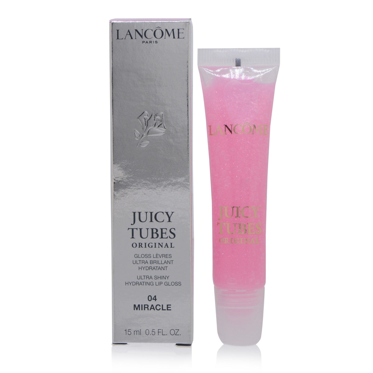 Lancome Juicy Tubes Original Lip Gloss 04 Miracle 0.5 Oz  