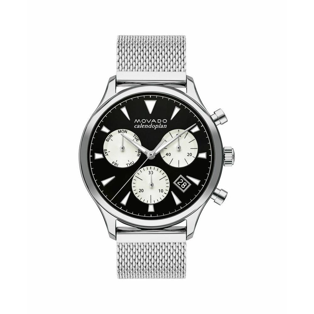 Movado Women&#39;s 3650097 Heritage Chronograph Stainless Steel Watch