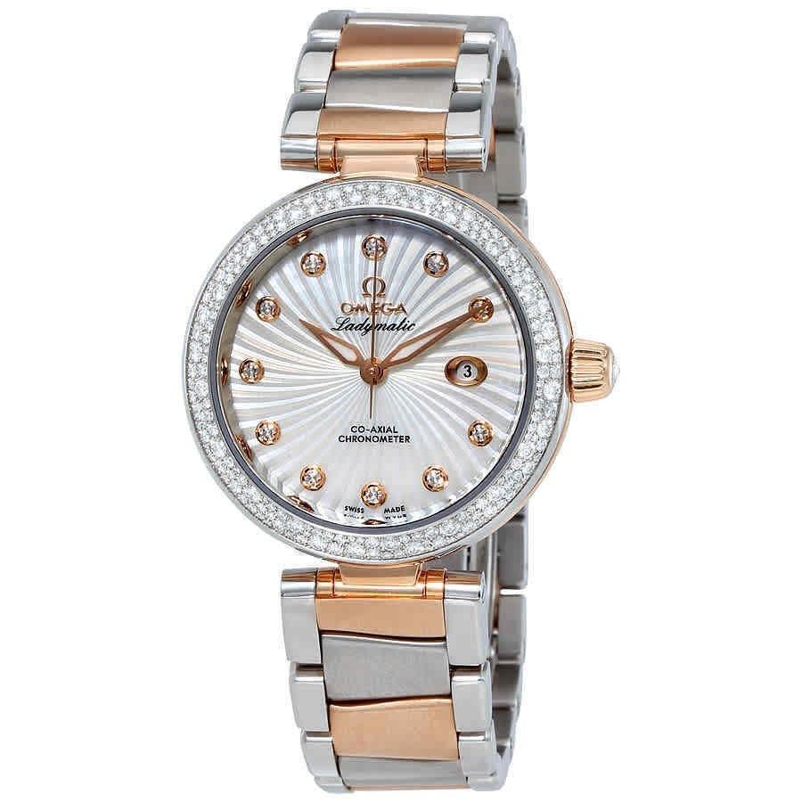 Omega ville ladymatic rose gold best sale