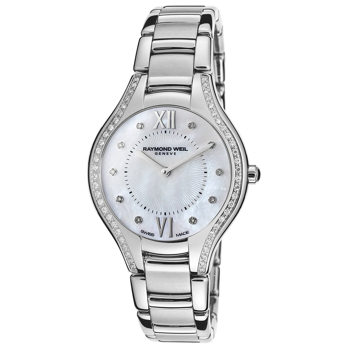 Raymond Weil Women&#39;s 5132-STS-00985 Noemia Diamond Stainless Steel Watch