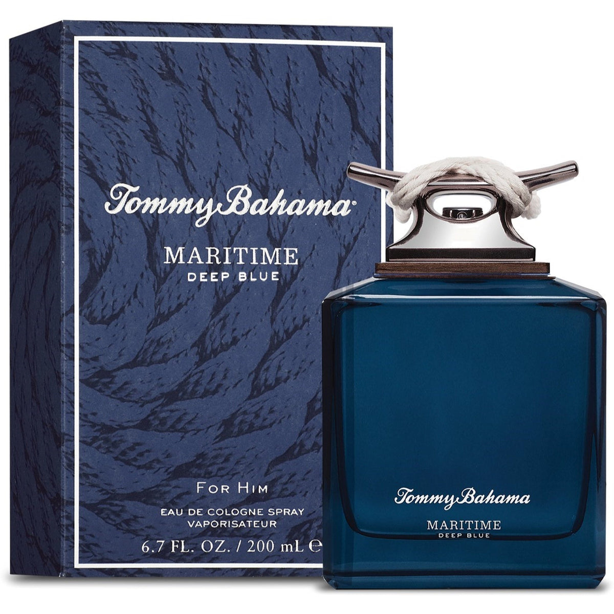 Maritime Deep Blue Tommy Bahama Cologne Spray 6.7 Oz (200 Ml) For Men  