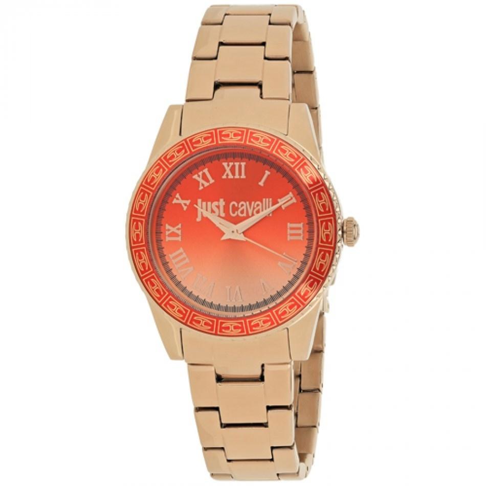 Just Cavalli Women&#39;s 7253202506 Sunset Rose Gold-Tone Stainless Steel Watch