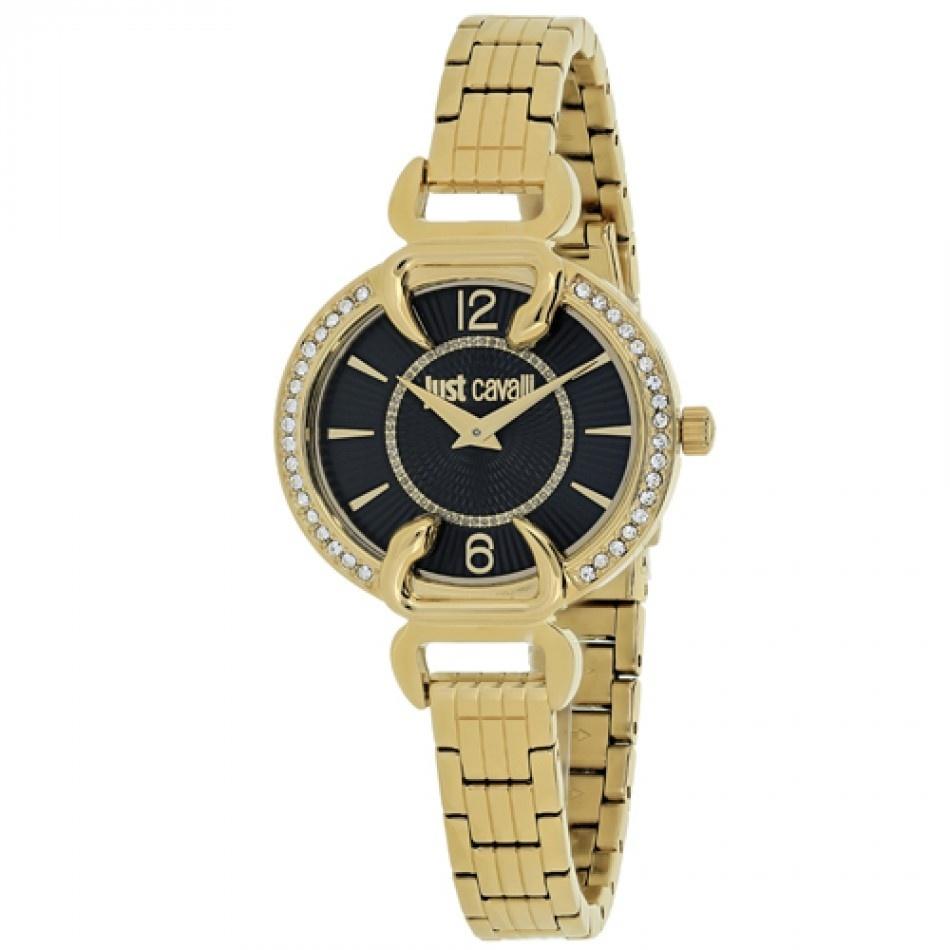 Just Cavalli Women&#39;s 7253534503 Luxury Gold Tone Stainless Steel Watch