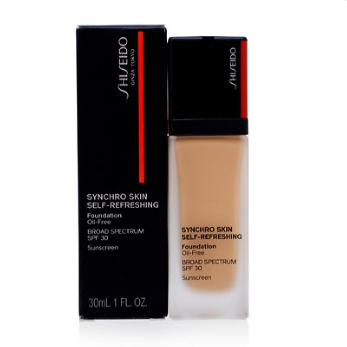 Shiseido Synchro Skin Self -Refreshing Foundation (350) Maple 1.0 Oz (30 Ml)  