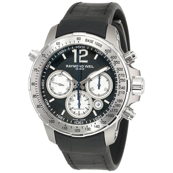 Raymond Weil Men's 7700-TIR-05207 Nabucco Chronograph Automatic Black ...