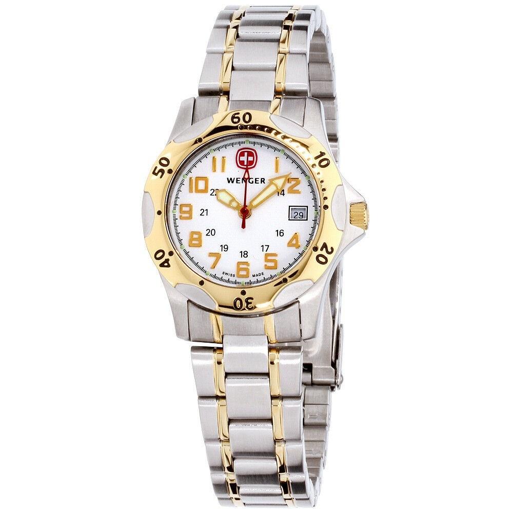 Wenger Unisex 79336W Regiment Two-Tone Stainless Steel Watch